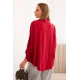Moteriški raudonos spalvos marškiniai Lens Palaidinės ir marškiniai