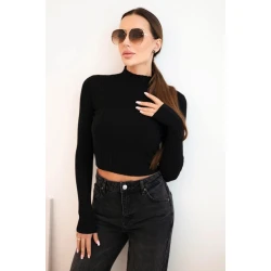 Moteriška juodos spalvos palaidinė Belin