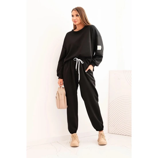 Moteriškas juodas  laisvalaikio komplektas Isabel Moteriški komplektai