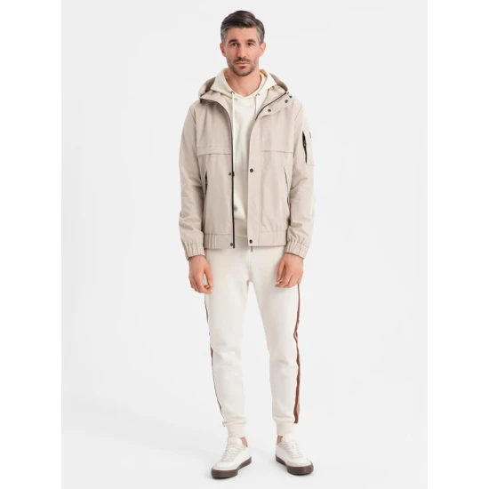 Vyriška rusvos spalvos striukė Eden Savaitės TOP: Pavasarinės striukės