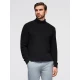 Vyriškas juodas megztinis su aukštu kaklu Ton Megztiniai aukštu kaklu