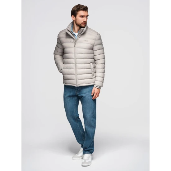 Vyriška pilka striukė Ozan Vyriškos Striukės ir Paltai