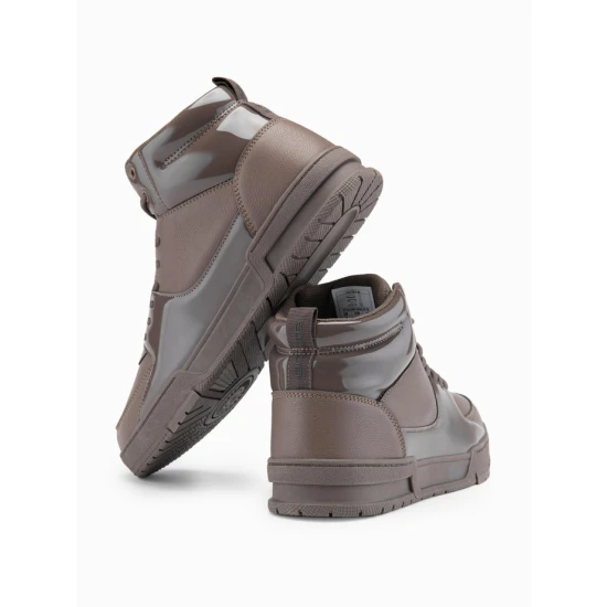 Vyriški tamsiai rudi laisvalaikio batai Guar Avalynė