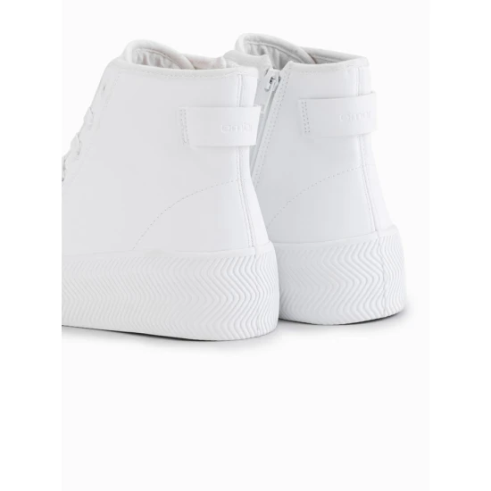 Vyriški balti laisvalaikio batai su užtrauktuku Brener Avalynė