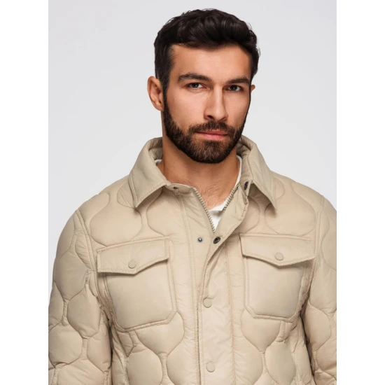 Vyriška rusvos spalvos striukė Lomin Vyriškos Striukės ir Paltai