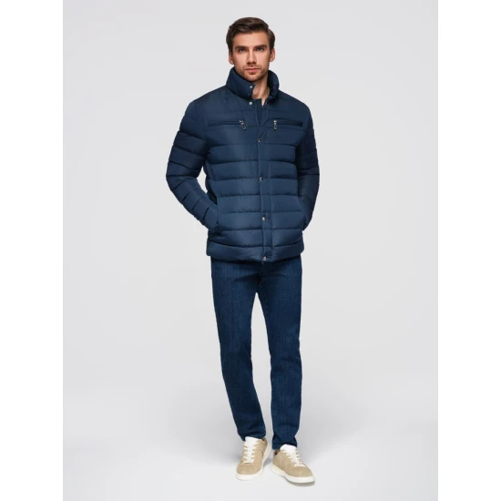 Vyriška tamsiai mėlyna striukė Olten Vyriškos Striukės ir Paltai