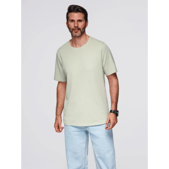 Vyriški šviesiai žali marškinėliai Saimon Marškinėliai