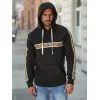 Men's black jumper Rings Hooded jumpers
