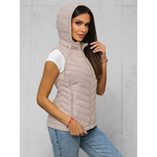 Moteriška rusva liemenė su gobtuvu Percy Moteriškos liemenės