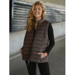 Moteriška tamsiai ruda liemenė Tory