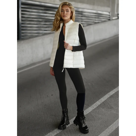 Moteriška balta liemenė Tory Moteriškos liemenės