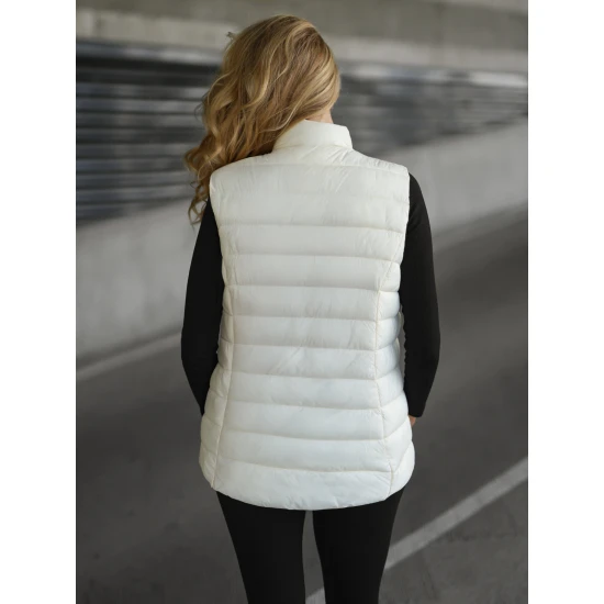 Moteriška balta liemenė Tory Moteriškos liemenės