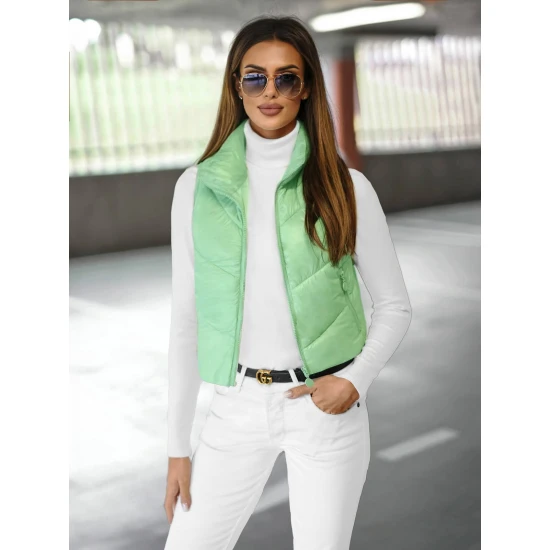 Moteriška blizgi mėtinė liemenė Spin Moteriškos liemenės