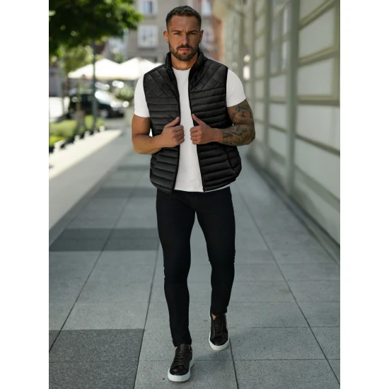 Vyriška juoda liemenė Kanor Liemenės