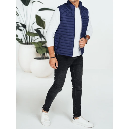 Vyriška mėlyna liemenė Geir Liemenės