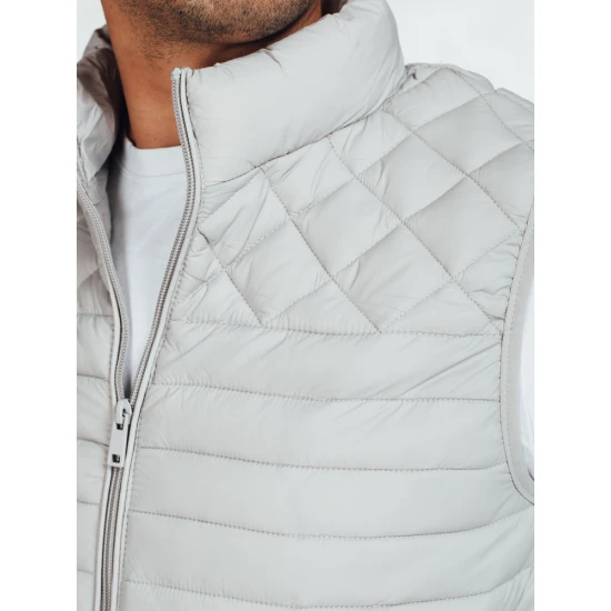 Vyriška šviesiai pilka liemenė Geir Liemenės