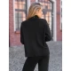 Moteriškas juodas laisvalaikio kostiumas Maribel Moteriški komplektai