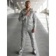 Pilkas vyriškas sportinis kostiumas Pazar Sportiniai kostiumai