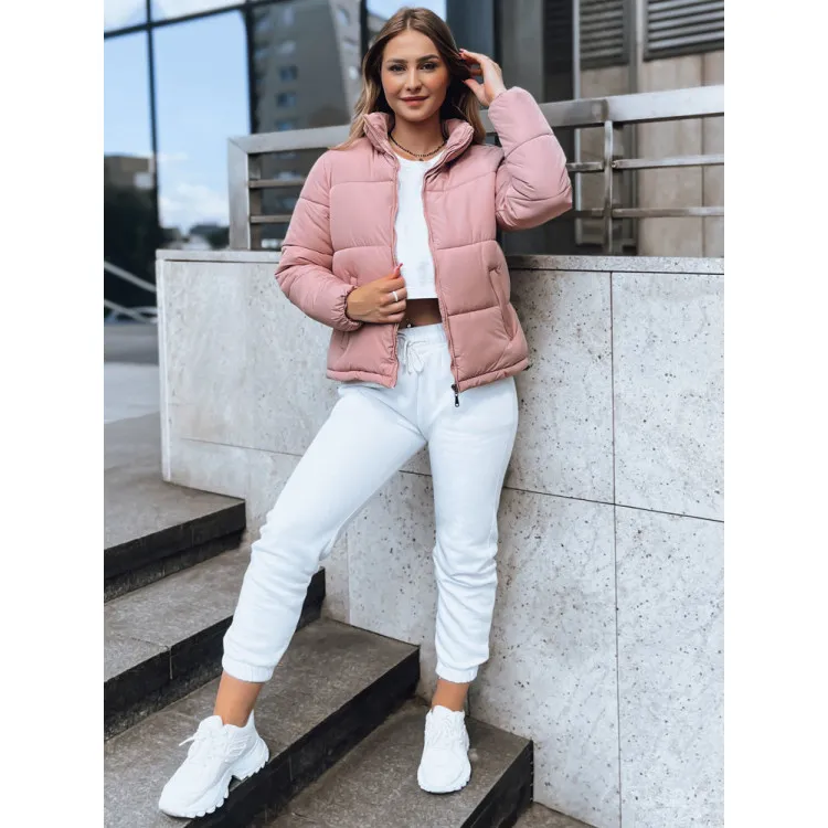 Rožinė moteriška striukė Lara Moteriškos striukės