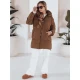 Moteriška dygsniuota ruda striukė Letis Moteriškos striukės