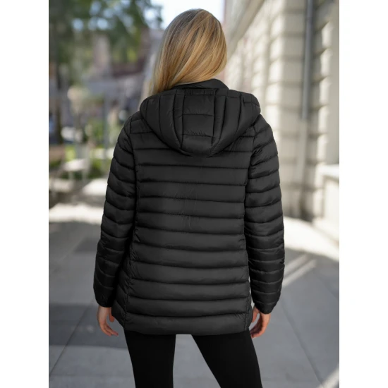 Moteriška juodos spalvos striukė Albi Moteriškos striukės