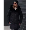 Damska czarna kurtka zimowa Niki Kurtki damskie
