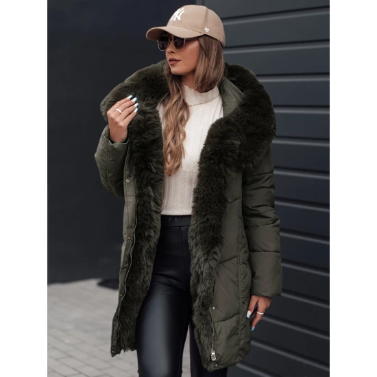 Moteriška žieminė chaki striukė Niki Moteriškos striukės