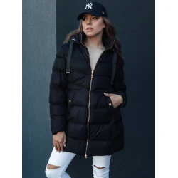 Moteriška žieminė juoda striukė Gabriel