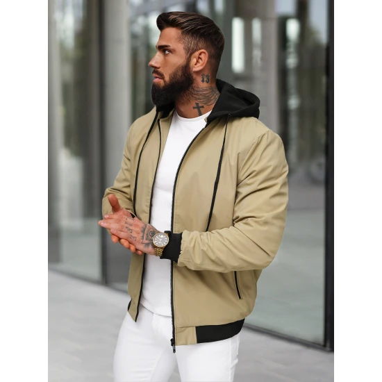 Vyriška rusvos spalvos striukė Sense Vyriškos Striukės ir Paltai