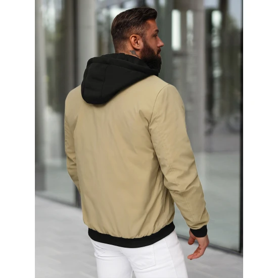 Vyriška rusvos spalvos striukė Sense Vyriškos Striukės ir Paltai