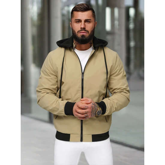 Vyriška rusvos spalvos striukė Sense Vyriškos Striukės ir Paltai