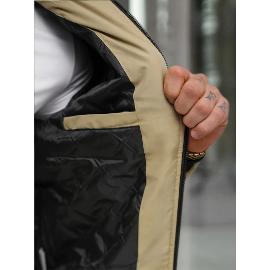 Vyriška rusvos spalvos striukė Sense Vyriškos Striukės ir Paltai