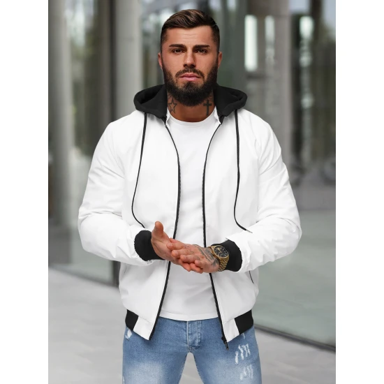 Vyriška baltos spalvos striukė Sense Vyriškos Striukės ir Paltai