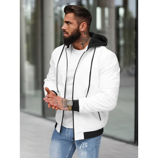 Vyriška baltos spalvos striukė Sense Vyriškos Striukės ir Paltai