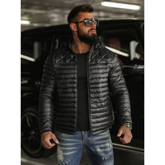 Vyriška juoda striukė Astor Vyriškos Striukės ir Paltai