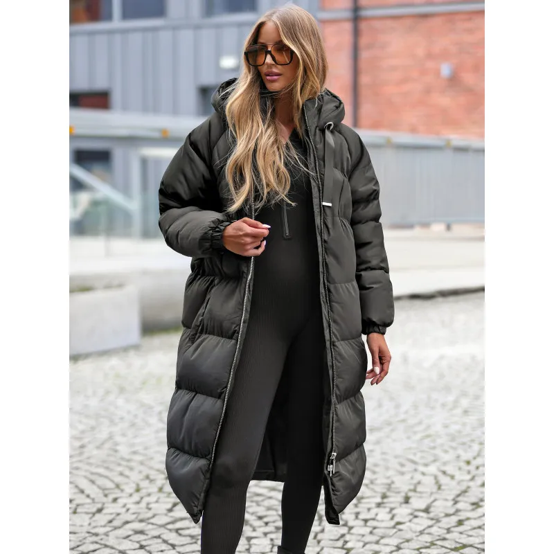 Women's black coat Izabel JS/5M3163/392Z
