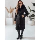 Žieminė moteriška juoda striukė Emi Moteriškos striukės