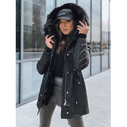 Juoda moteriška striukė Garnit