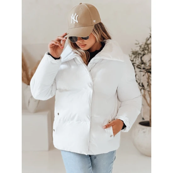 Moteriška žiemeinė baltos spalvos striukė Lari Moteriškos striukės