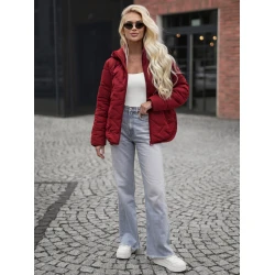 Moteriška bordo spalvos striukė Erlin