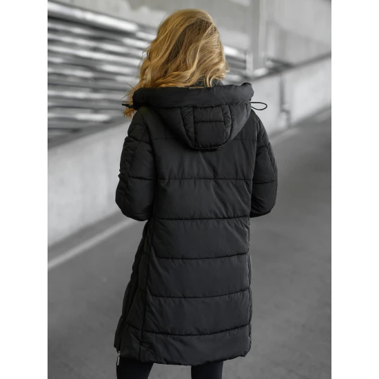 Moteriška juoda žieminė striukė Flint Moteriškos striukės