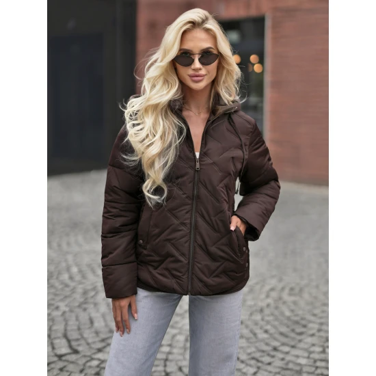 Moteriška rudos spalvos striukė Erlin Moteriškos striukės