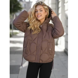 Moteriška rudos spalvos striukė Muna