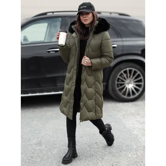 Moteriška ilga žalia striukė Inter Moteriškos striukės