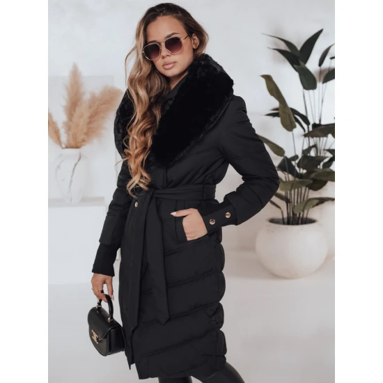 Moteriška žieminė juoda striukė Karlin Moteriškos striukės