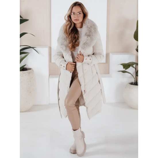 Moteriška žieminė balta striukė Karlin Moteriškos striukės