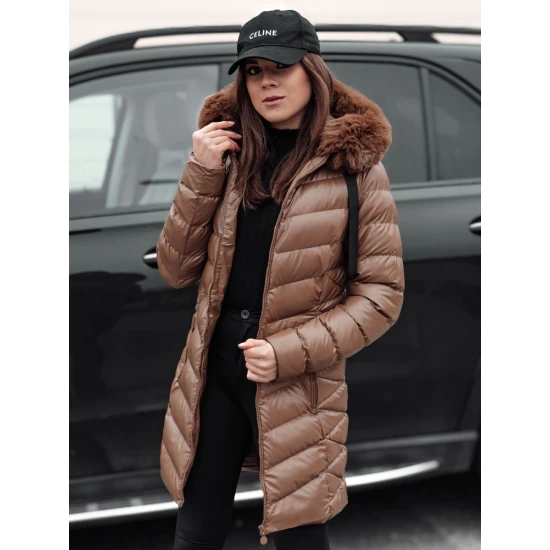 Moteriška ruda dygsniuota striukė Crystal Moteriškos striukės