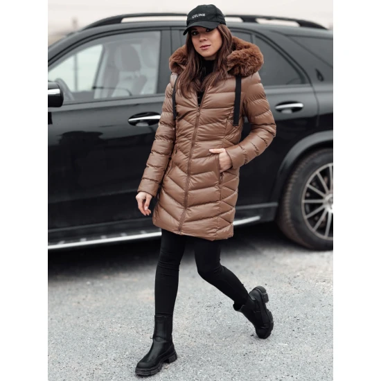 Moteriška ruda dygsniuota striukė Crystal Moteriškos striukės