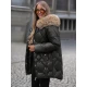 Moteriška žieminė juodos spalvos striukė Verni Moteriškos striukės