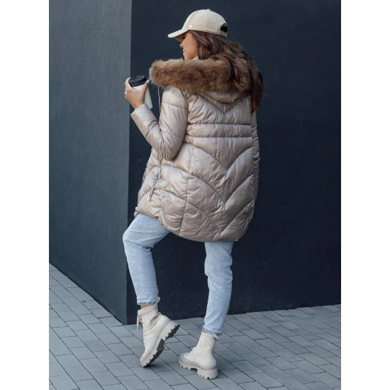 Moteriška žieminė rusva striukė Jessica Moteriškos striukės